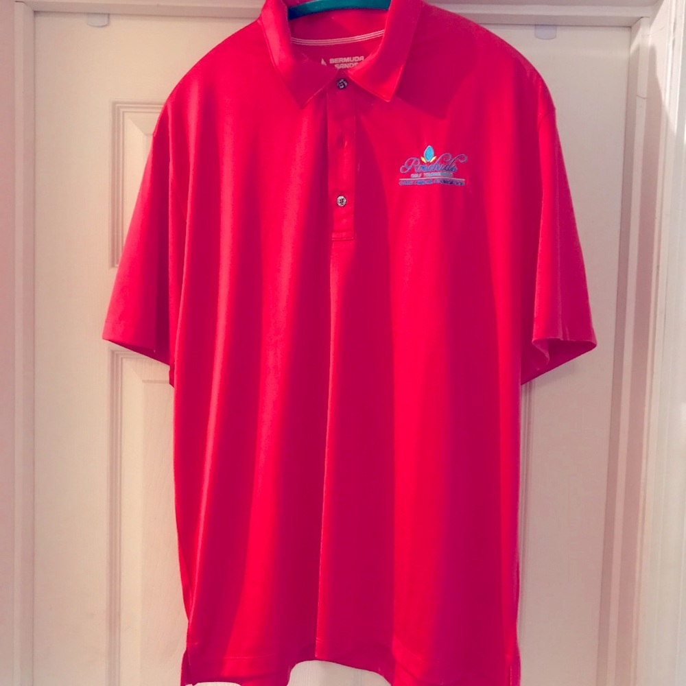 BERMUDA SANDS MEN’S GOLF POLO SHIRT SIZE L